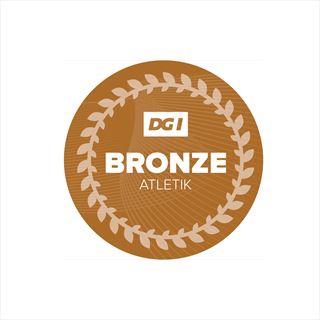 05210 Atletik Bronze Klistermærke