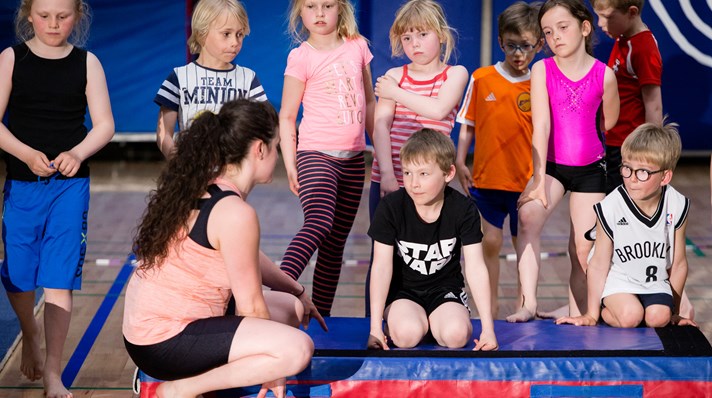 Gymnastiktræning for børn (1)